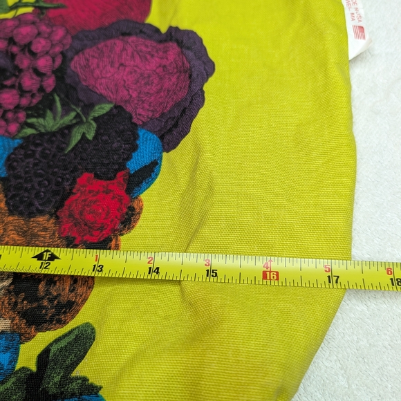 Vintage Trader Joe's Yellow and Purple Tote Bag - Picture 6 of 7